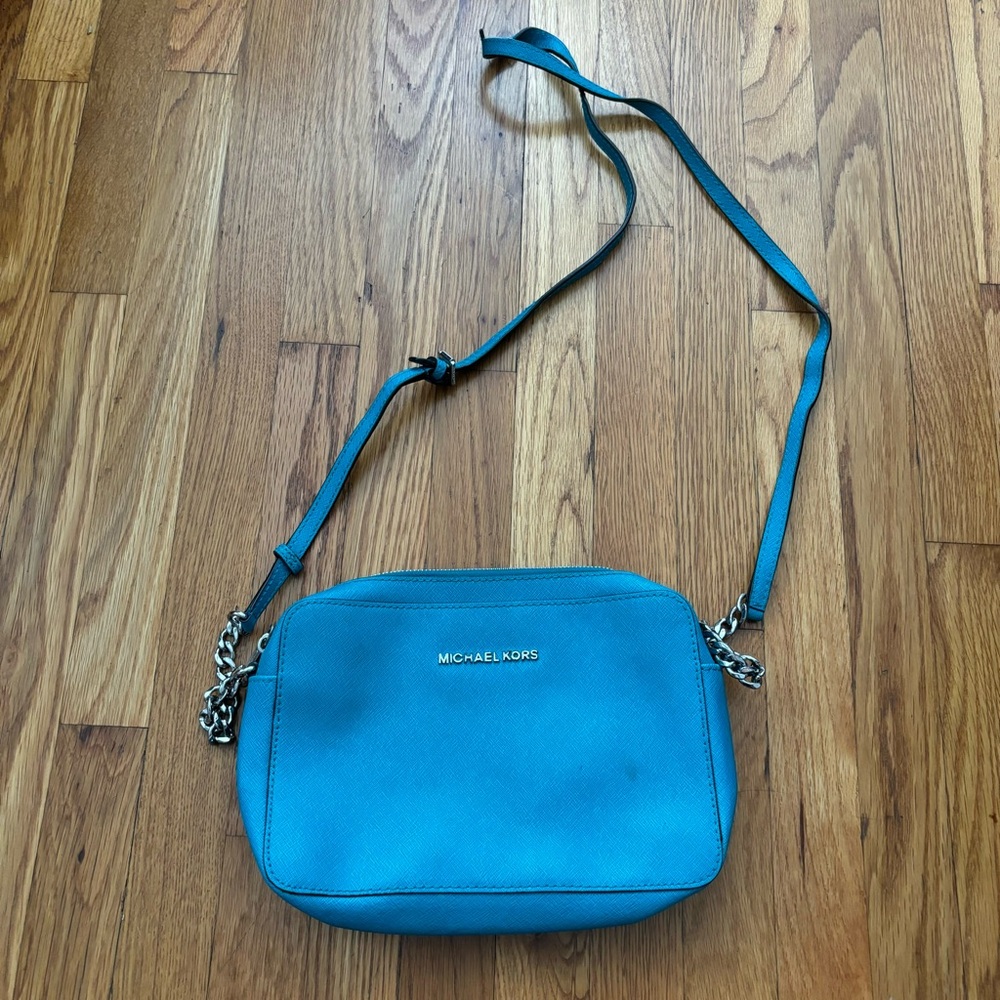 Michael Kors Blue Crossbody